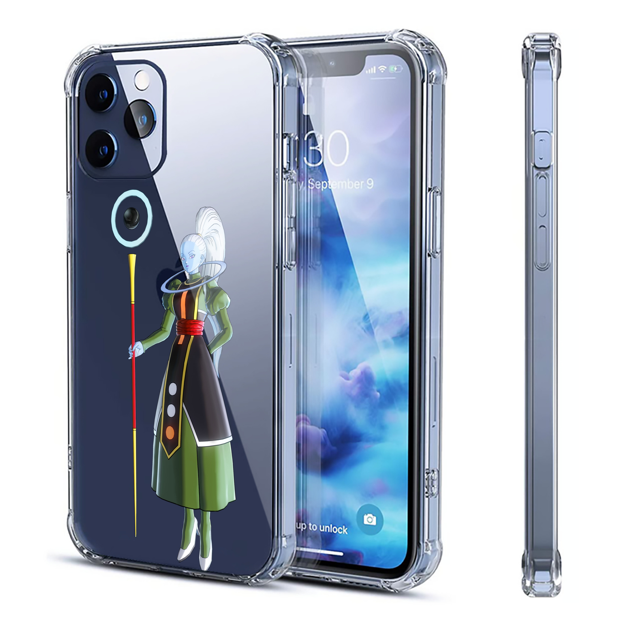 （画像用） ドラゴンボール DRAGON BALL 【iPhone 12シリーズ対応】透明スマホケース（クリアソフトケース）